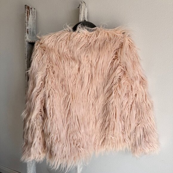Forever 21 Faux Fur Jacket – Light Pink, Size S - Picture 6 of 12